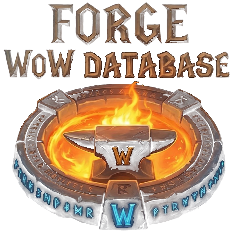 Forge WoW Database Logo